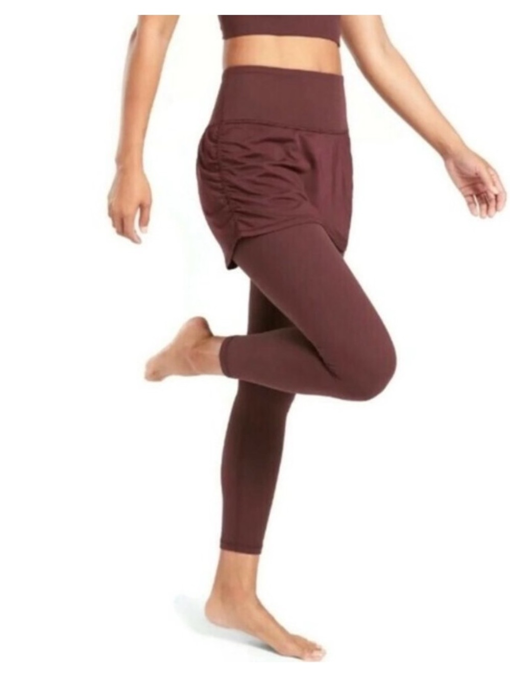 Athleta Elation 2 In 1 7/8 Tights Size Medium
